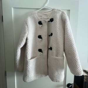 Avec Les Filles Sherpa Toggle Coat